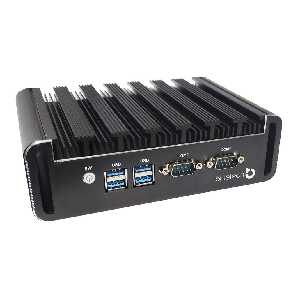 Mini PC Industrial Blue i5 IBT 5300, Intel Core i5, 2x HDMI, 2x LAN Gigabit, 2x Seriais RS 232, 4x USB 3.0, 2x USB 2.0