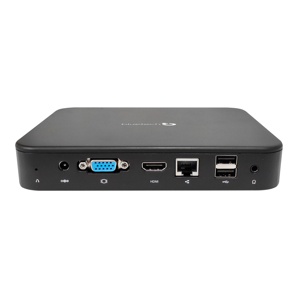 Mini PC Blue LV Plus 4120, Intel Quad Core, 8GB LPDDR4, SSD 120GB, Wifi Dual Band AC, 1x VGA, 1x HDMI, 1x RJ-45 LAN