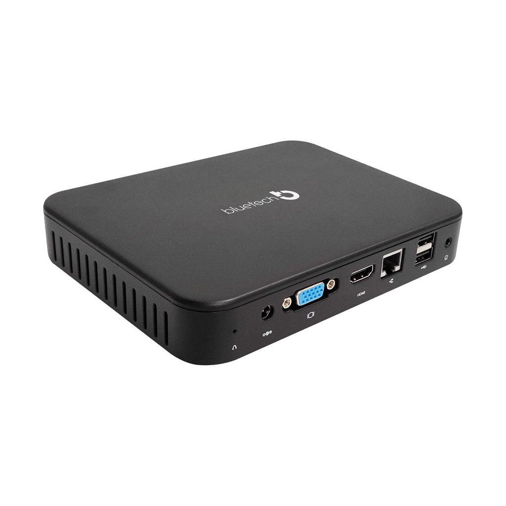 Mini PC Blue LV Plus 4120, Intel Quad Core, 8GB LPDDR4, SSD 120GB, Wifi Dual Band AC, 1x VGA, 1x HDMI, 1x RJ-45 LAN
